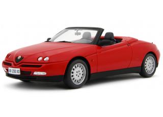 Alfa Romeo Spider 2.0 T.Spark 16V 1995 ROSSO ALFA Laudoracing 1:18 Resinemodell (Türen, Motorhaube... nicht zu öffnen!)